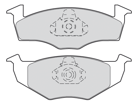 VALEO Bremseklodser 301066 foraksel for VW