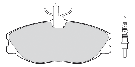 VALEO Bremseklodser 301069 foraksel for PEUGEOT CITROËN