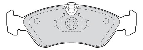 VALEO Bremseklodser 301184 foraksel for OPEL DAEWOO CHEVROLET VAUXHALL