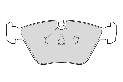 VALEO Bremseklodser 301231 foraksel for BMW