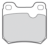 VALEO Bremseklodser 301253 bagaksel for OPEL SAAB VAUXHALL
