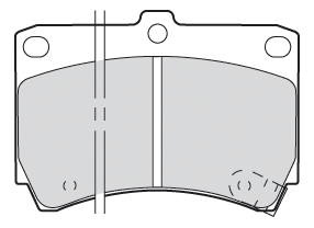 VALEO Bremseklodser 301274 foraksel for FORD ASIA & OCEANIA MAZDA KIA