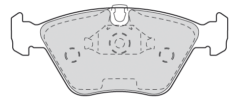 VALEO Bremseklodser 301310 foraksel for BMW