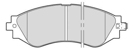 VALEO Bremseklodser 301361 foraksel for DAEWOO BUICK CHEVROLET (SGM)