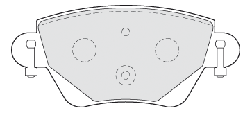 VALEO Bremseklodser 301434 bagaksel for FORD JAGUAR