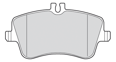 VALEO Bremseklodser 301448 foraksel for MERCEDES-BENZ