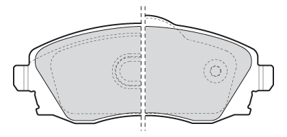VALEO Bremseklodser 301456 foraksel for OPEL VAUXHALL