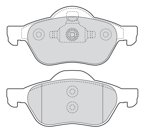 VALEO Bremseklodser 301471 foraksel for RENAULT