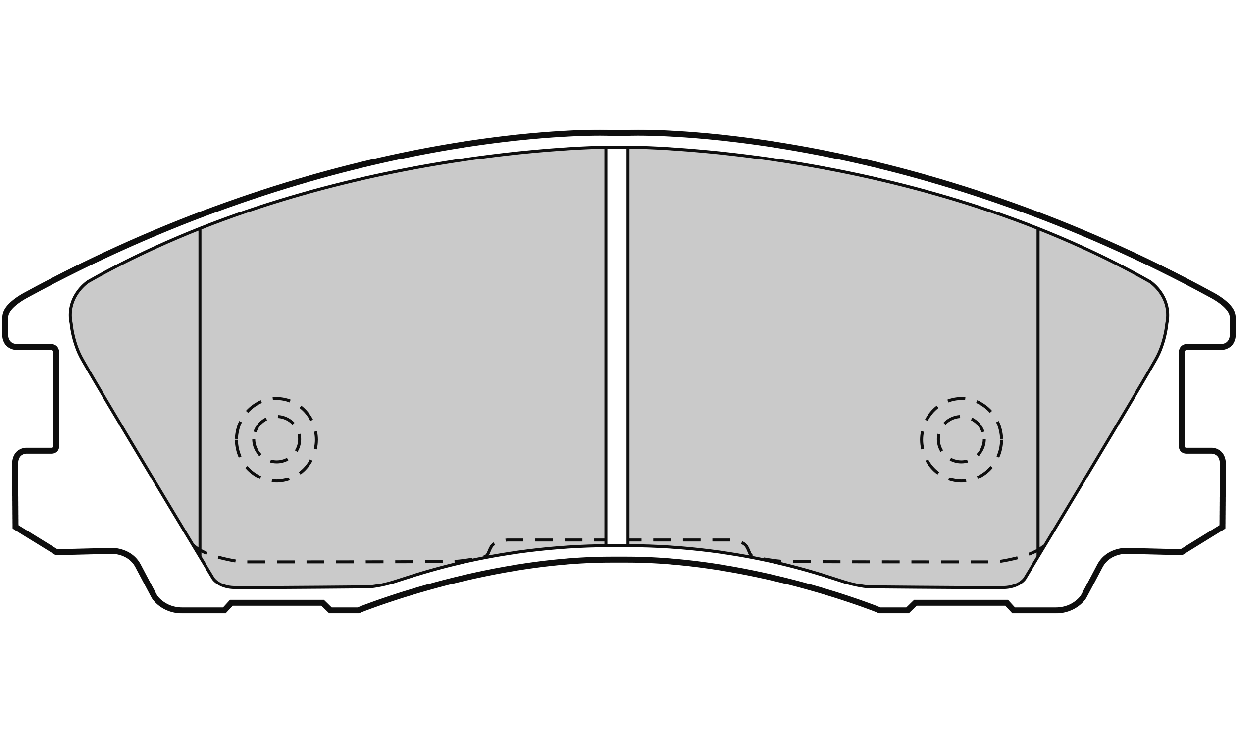 VALEO Bremseklodser 301506 foraksel for HYUNDAI HAWTAI