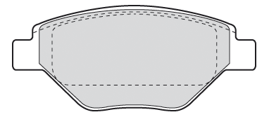 VALEO Bremseklodser 301557 foraksel for RENAULT