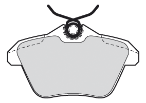 VALEO Bremseklodser 301581 bagaksel for ALFA ROMEO LANCIA