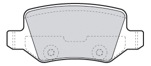 VALEO Bremseklodser 301583 bagaksel for MERCEDES-BENZ