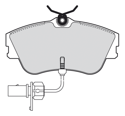 VALEO Bremseklodser 301622 foraksel for VW