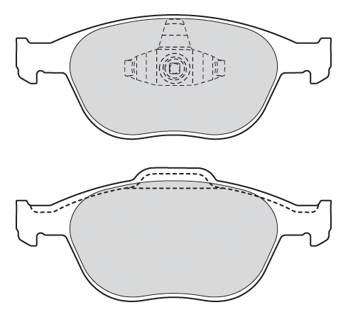 VALEO Bremseklodser 301639 foraksel for FORD