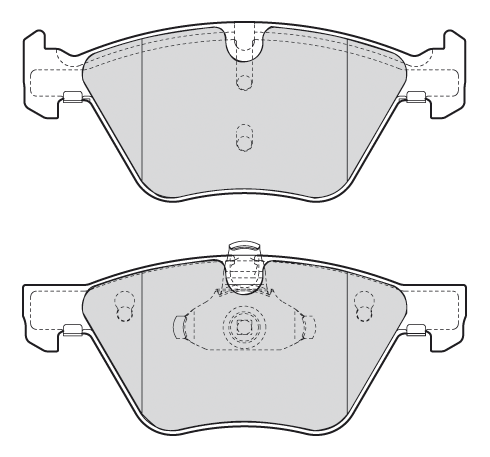 VALEO Bremseklodser 301640 foraksel for BMW (BRILLIANCE)