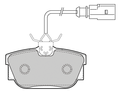 VALEO Bremseklodser 301650 bagaksel for FORD VW