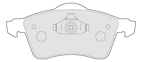 VALEO Bremseklodser 301675 foraksel for VW