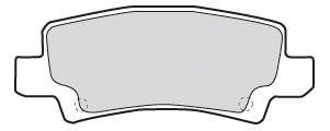 VALEO Bremseklodser 301680 bagaksel for TOYOTA