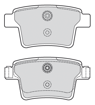 VALEO Bremseklodser 301740 bagaksel for FORD JAGUAR FORD USA