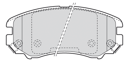 VALEO Bremseklodser 301744 foraksel for HYUNDAI KIA KIA (DYK)