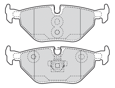 VALEO Bremseklodser 301753 bagaksel for BMW BMW (BRILLIANCE) SAAB MG (SAIC) ROVER