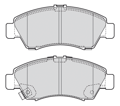 VALEO Bremseklodser 301760 foraksel for HONDA