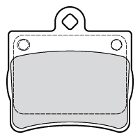 VALEO Bremseklodser 301763 bagaksel for MERCEDES-BENZ MERCEDES-BENZ (BBDC)