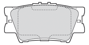 VALEO Bremseklodser 301819 bagaksel for LEXUS TOYOTA TOYOTA (GAC) TOYOTA (FAW)
