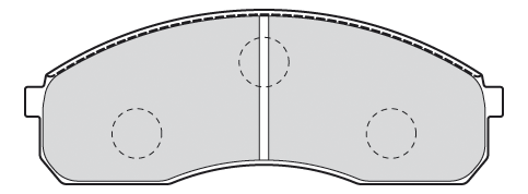 VALEO Bremseklodser 301821 foraksel for KIA NAZA