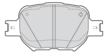 VALEO Bremseklodser 301827 foraksel for TOYOTA TOYOTA (FAW)