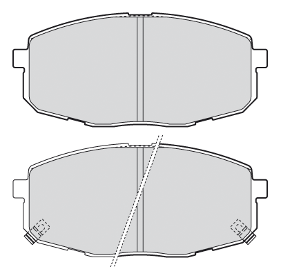 VALEO Bremseklodser 301842 foraksel for HYUNDAI KIA