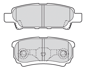 VALEO Bremseklodser 301852 bagaksel for JEEP CHRYSLER DODGE CHRYSLER (BBDC) MITSUBISHI PROTON