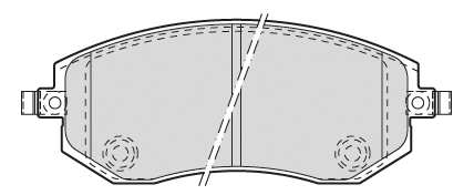 VALEO Bremseklodser 301853 foraksel for SUBARU