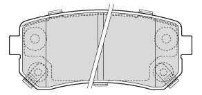 VALEO Bremseklodser 301867 bagaksel for HYUNDAI KIA