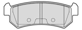 VALEO Bremseklodser 301874 bagaksel for BUICK (SGM) SUZUKI