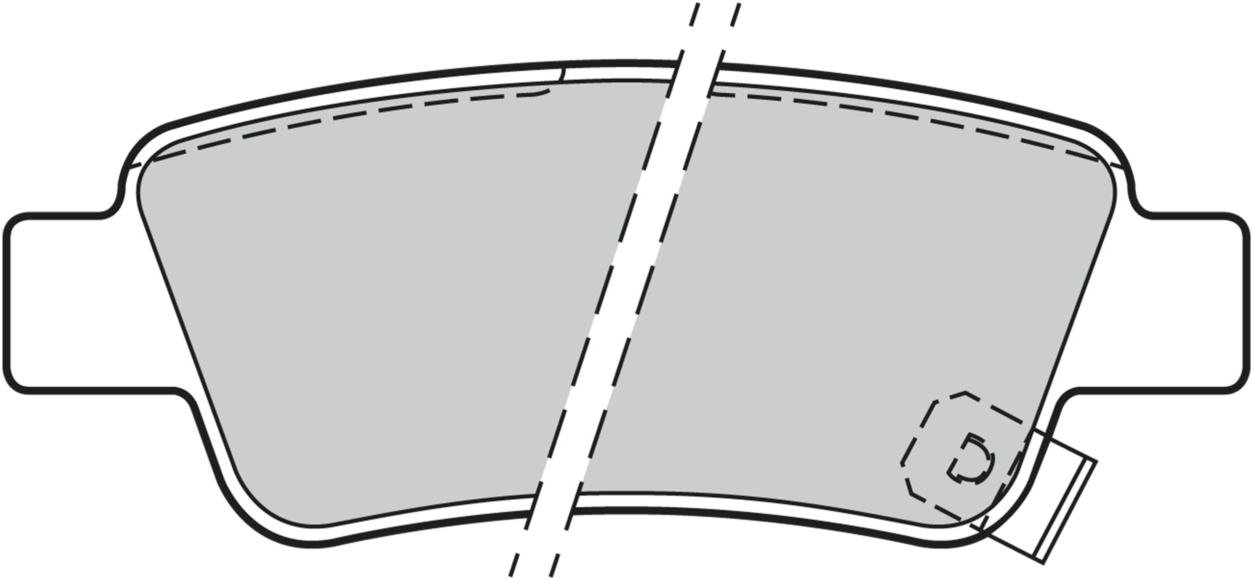 VALEO Bremseklodser 301039 bagaksel for HONDA