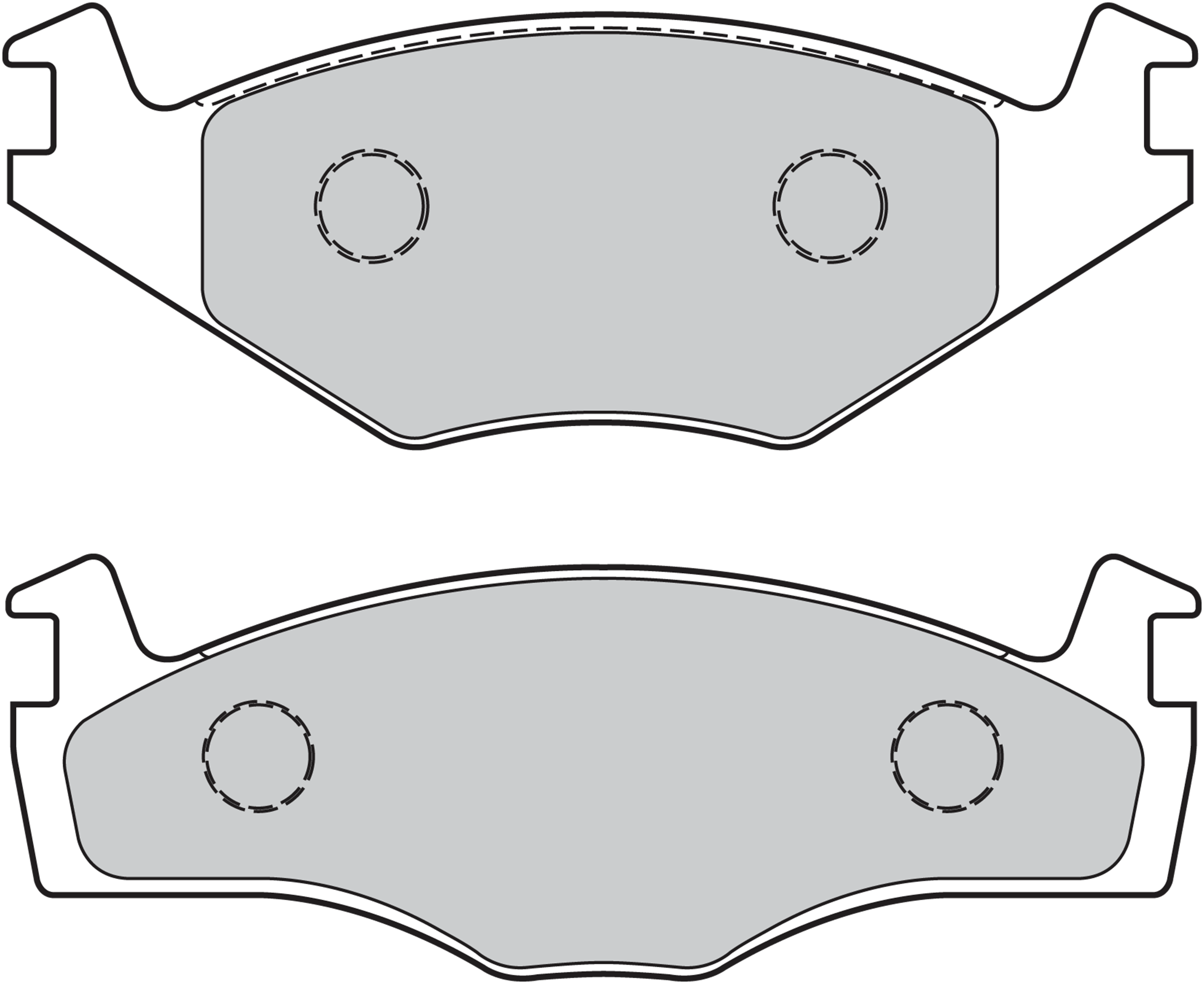 VALEO Bremseklodser 301128 foraksel