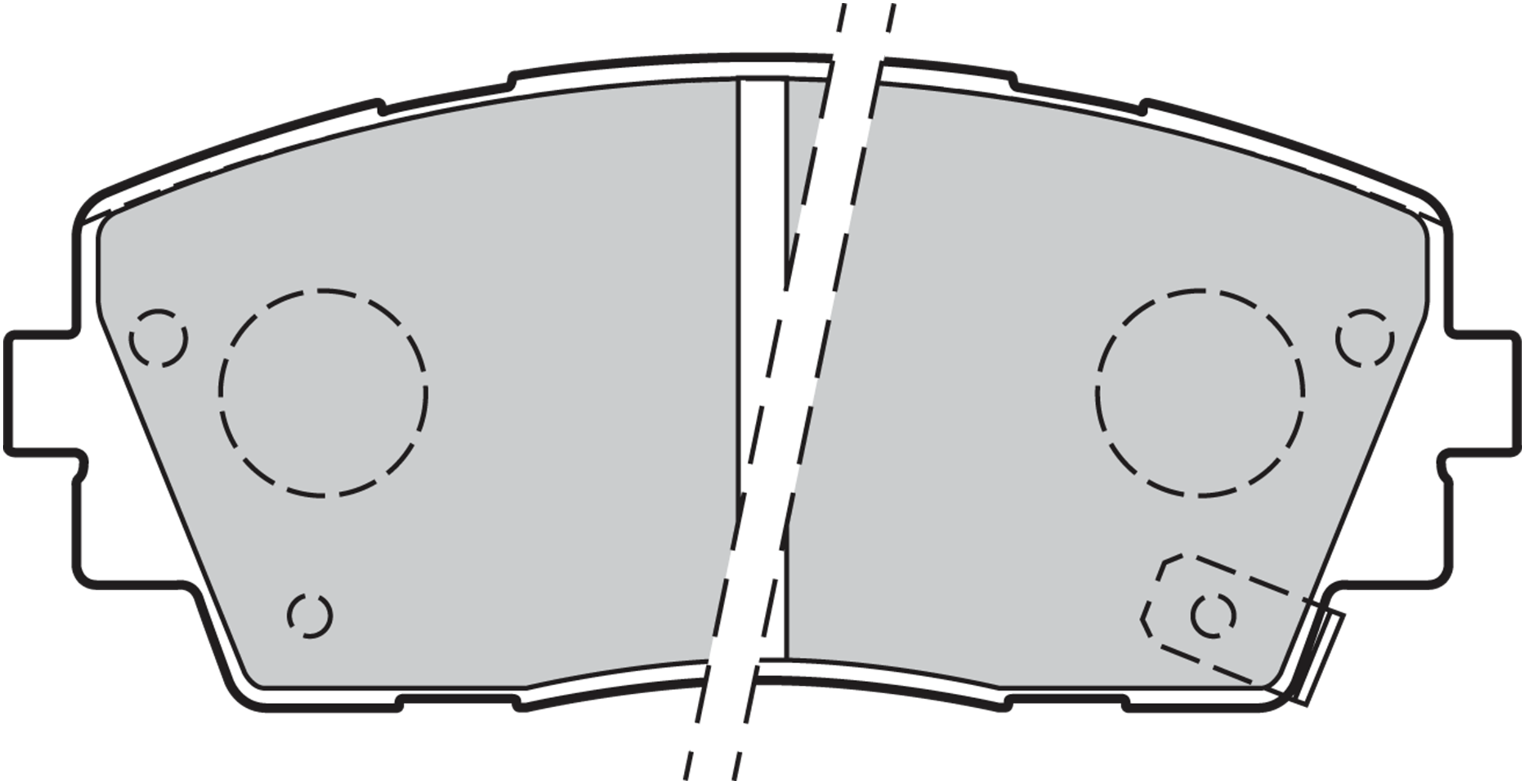 VALEO Bremseklodser 301299 foraksel for KIA