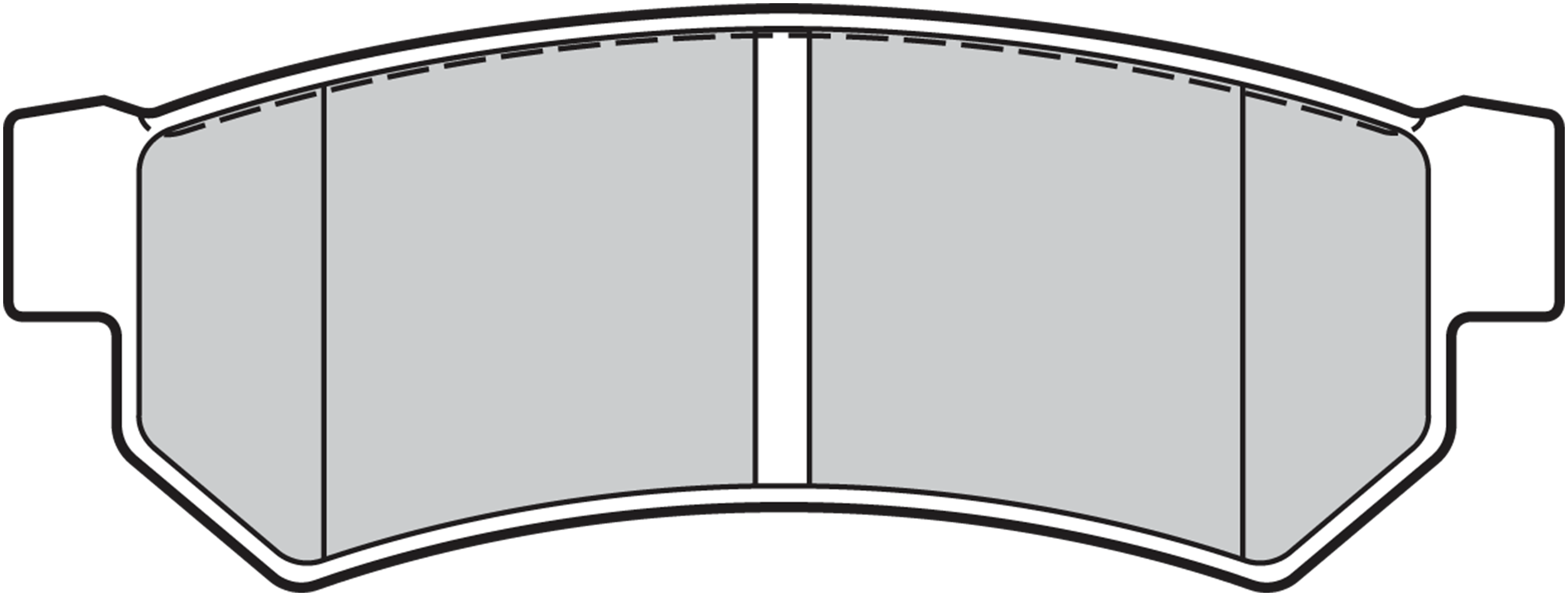 VALEO Bremseklodser 301343 bagaksel for BUICK (SGM) CHEVROLET