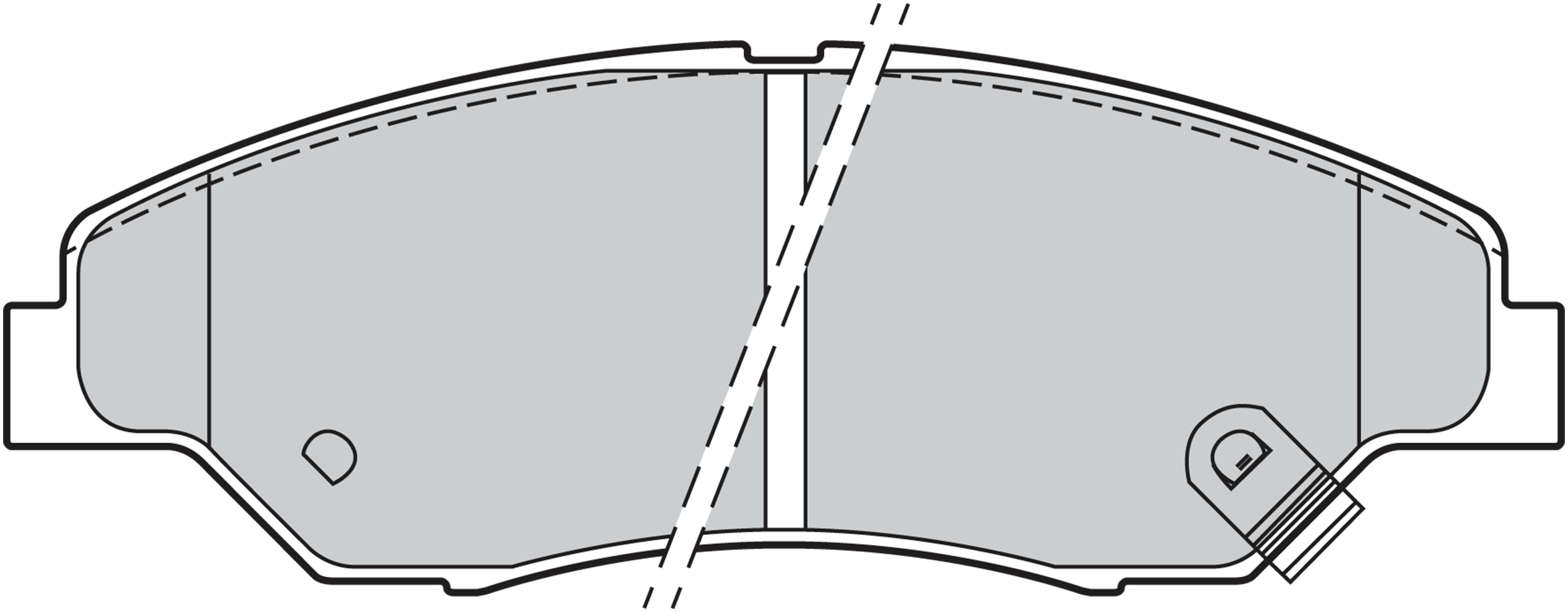 VALEO Bremseklodser 301511 foraksel for KIA