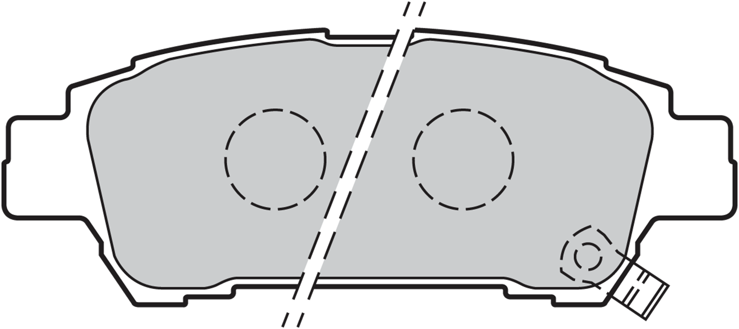 VALEO Bremseklodser 301542 bagaksel for TOYOTA