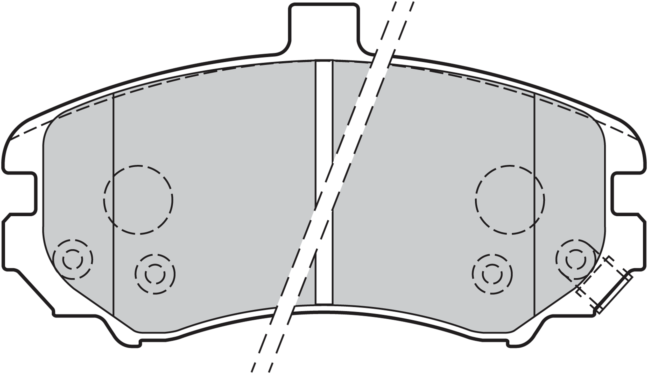 VALEO Bremseklodser 301739 foraksel for HYUNDAI