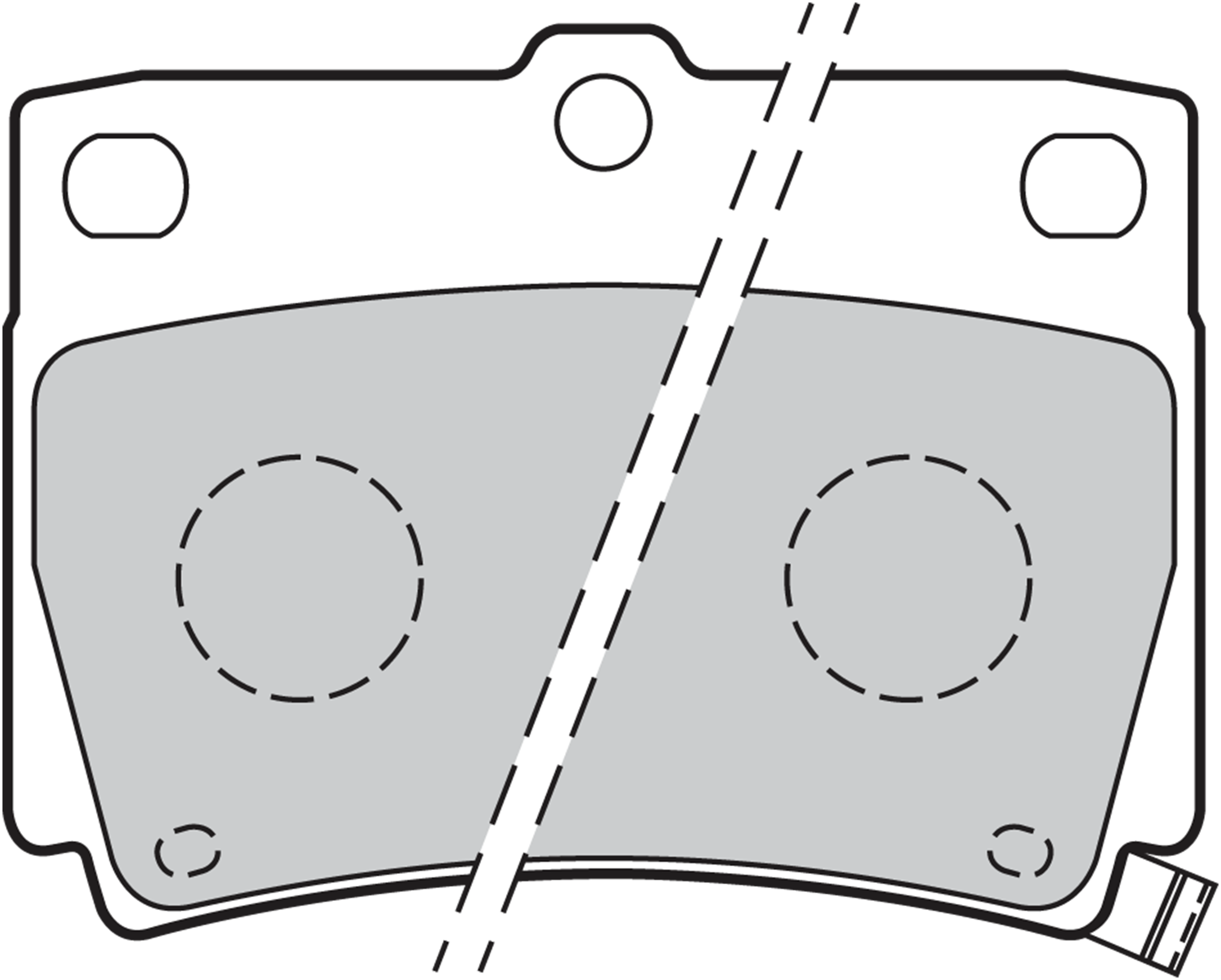 VALEO Bremseklodser 301778 bagaksel for MITSUBISHI MITSUBISHI (BJC)