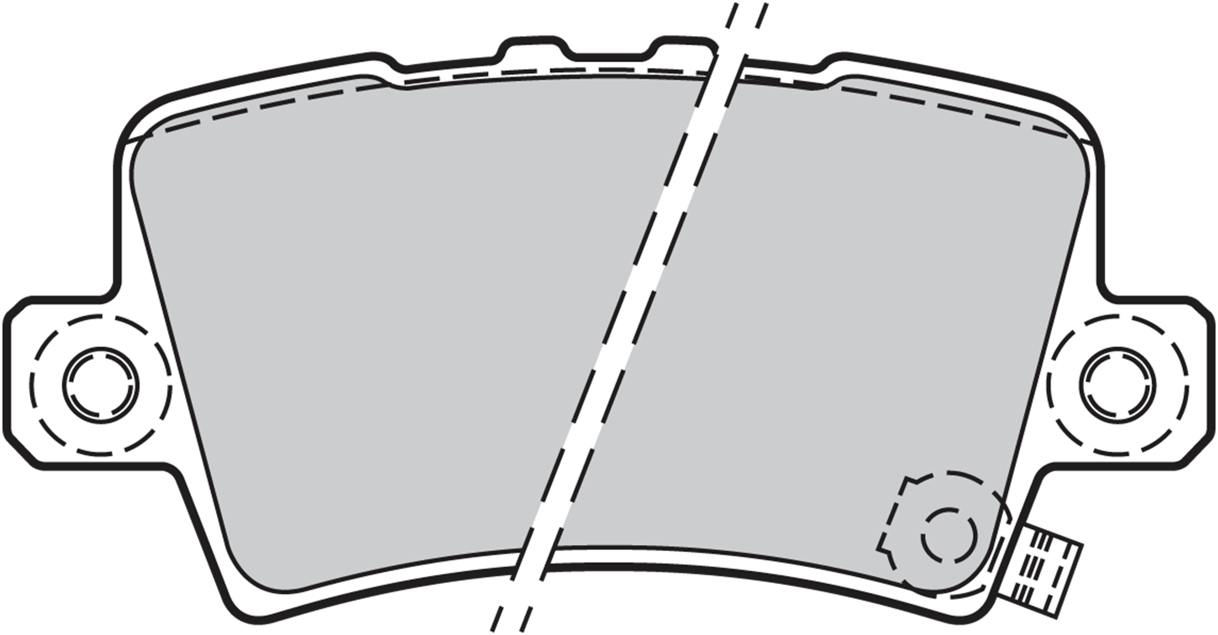 VALEO Bremseklodser 301849 bagaksel for HONDA