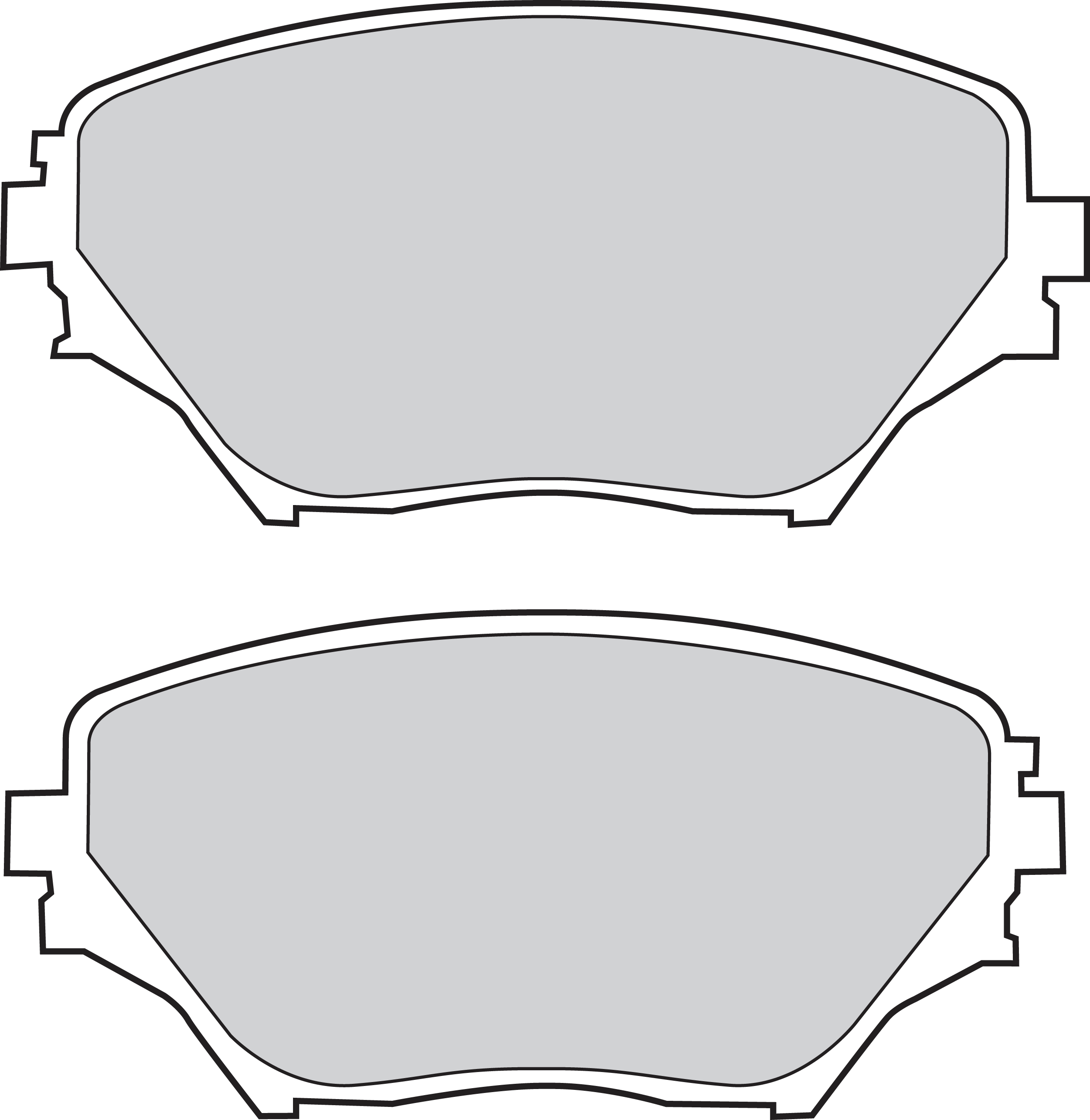 VALEO Bremseklodser 302033 foraksel for TOYOTA