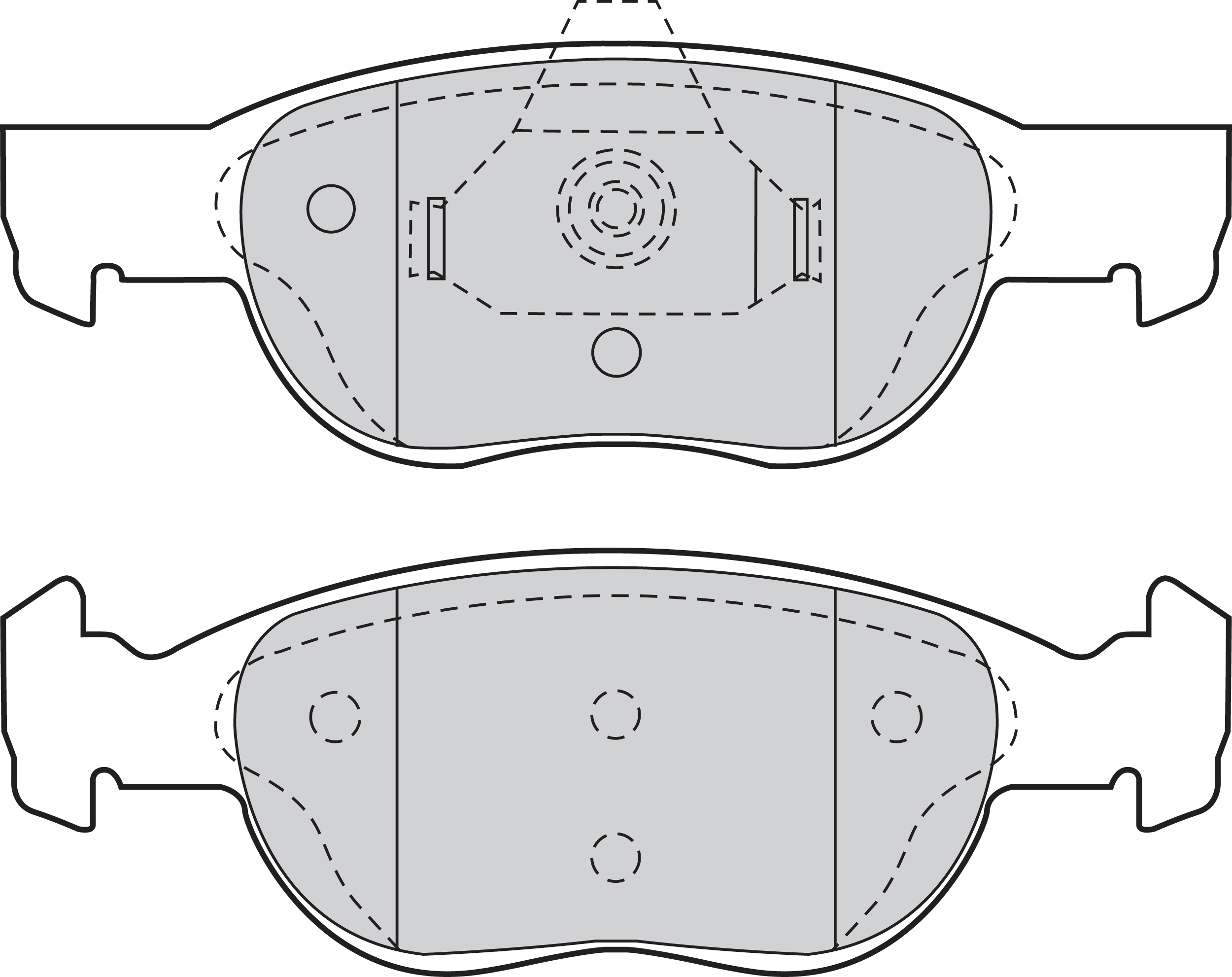 VALEO Bremseklodser 302038 foraksel for FIAT