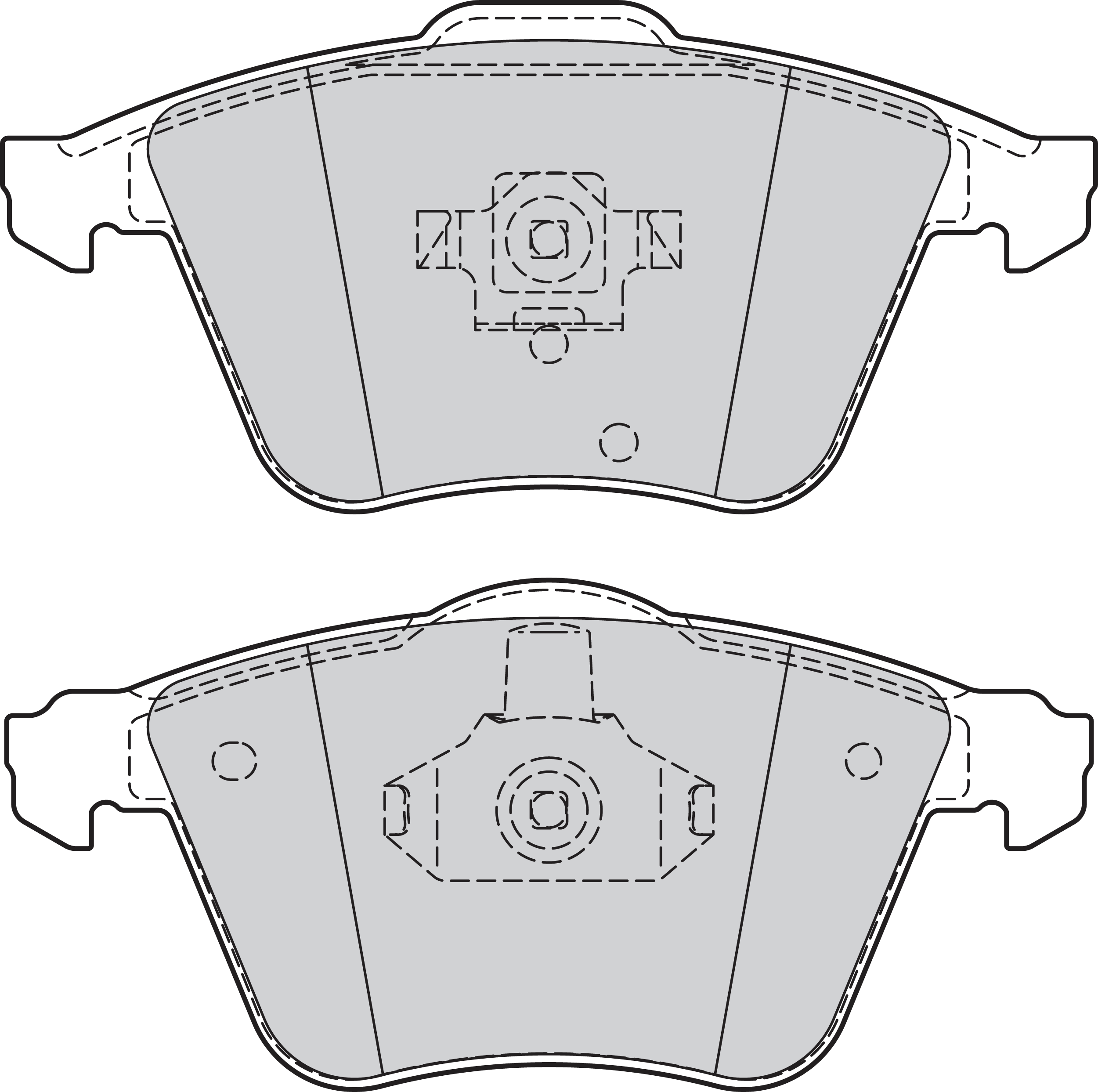 VALEO Bremseklodser 302068 foraksel for FORD OPEL VOLVO VOLVO (CHANGAN) VAUXHALL CADILLAC