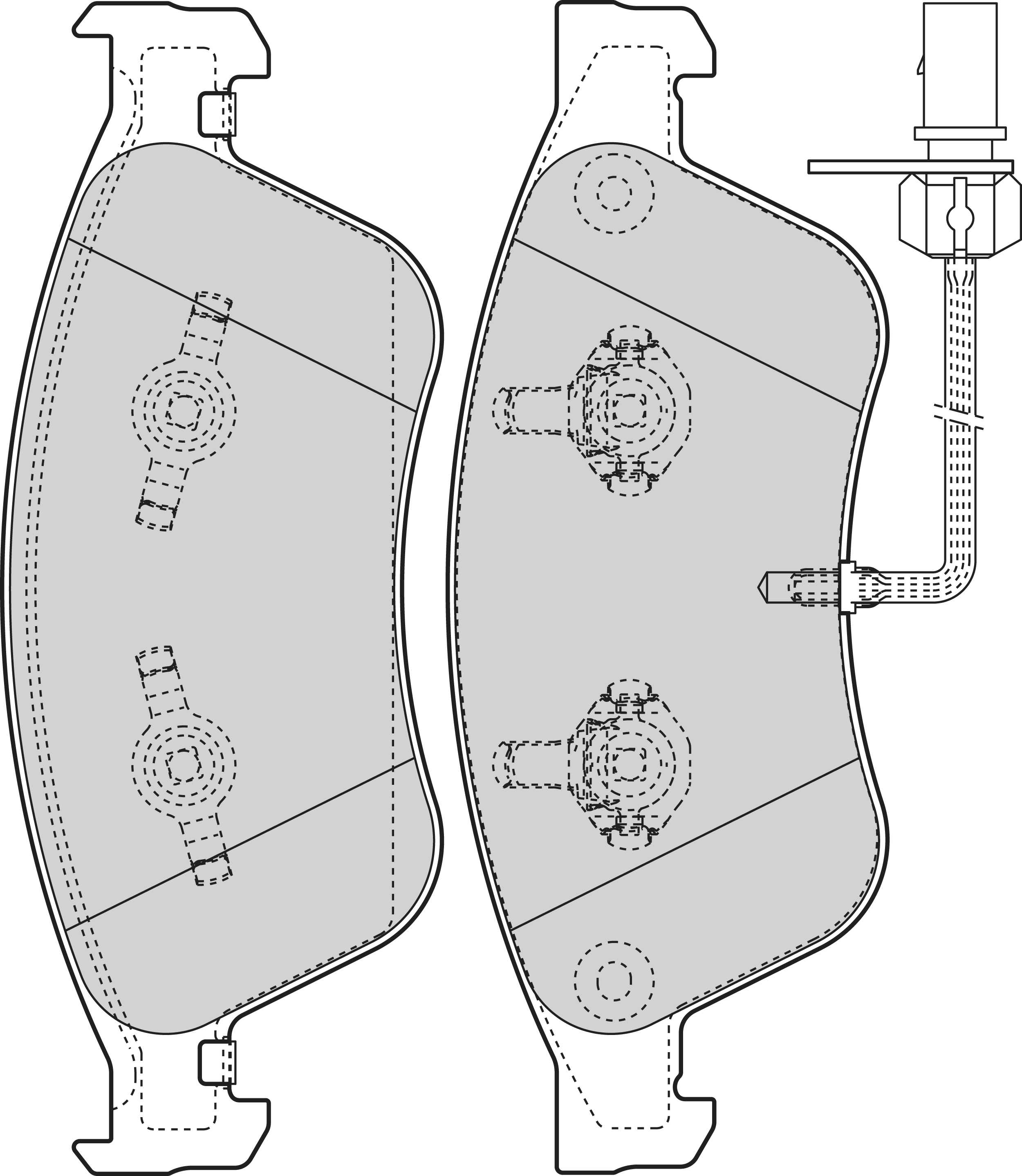VALEO Bremseklodser 302071 foraksel for VW AUDI