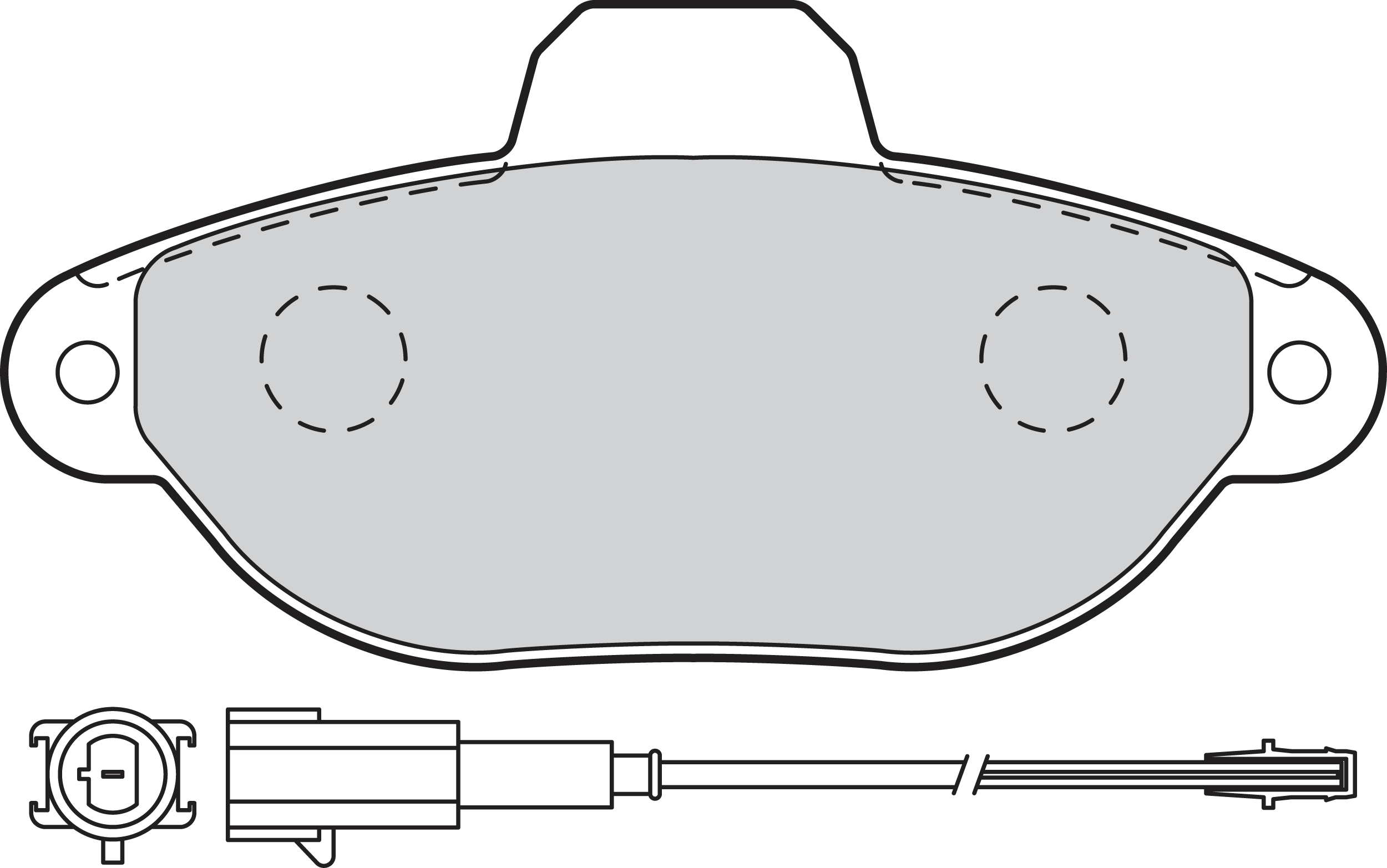 VALEO Bremseklodser 302093 foraksel for FORD FIAT