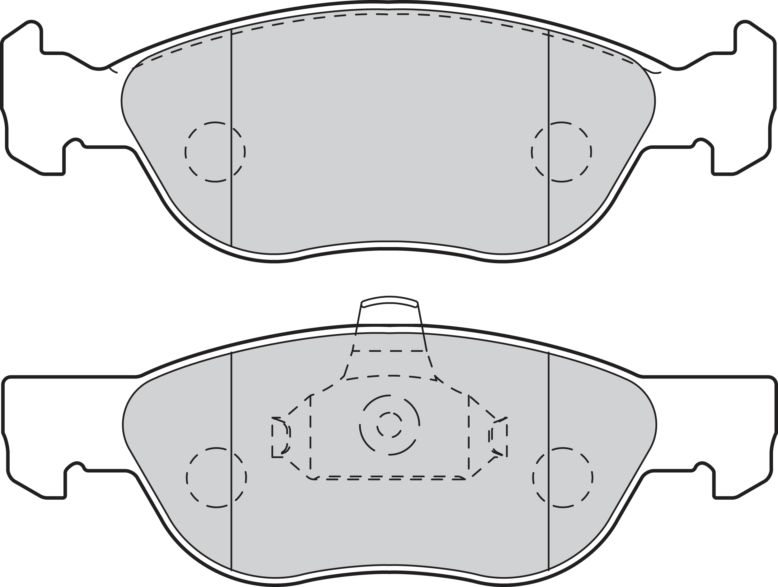 VALEO Bremseklodser 302104 foraksel for FIAT